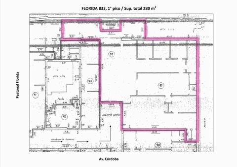 Plano de la propiedad
