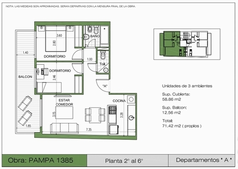 Plano de la propiedad